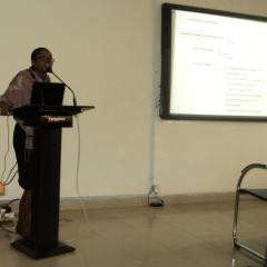 Post-Field Presentations by Ph.D. Candidates of the Centre