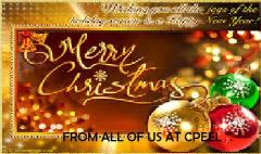 SEASON'S GREETINGS FROM CPEEL