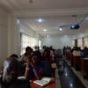 A SECTION OF STUDENTS RECEIVING LECTURE
